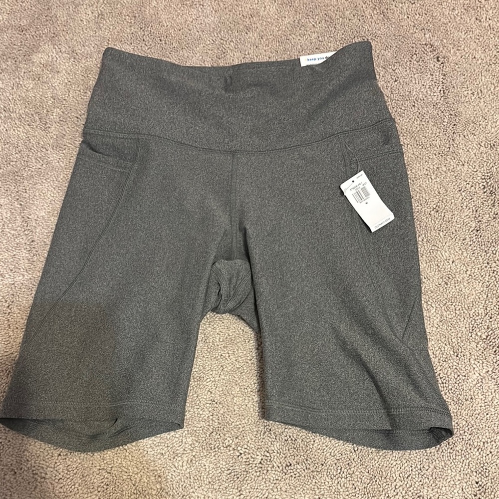 Old Navy Gray Bike Shorts with Sleek Design